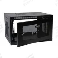 TRIPP LITE Smart Rack Enclosure: 6 Rack Units, 14 1/2 in x 23 5/8 in x 17 1/2 in, Wall Mount, Steel (MPN SRW6U). Key specifications — Brand: TRIPP LITE; Includes: (2) Keys; Material: Steel; Features_Broad: Switch-Depth.
