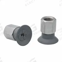 SCHMALZ Vacuum Pad Assembly: G1/8 in, 2.6 mm Pad Dia, NBR, 55 A, Gray, 23.3 mm Pad Ht (MPN 10.01.01.14118). Key specifications — attr1019168: 55 A; attr1019165: 10.01.01.14118; attr1019167: SCHMALZ; attr1019180: Gray.