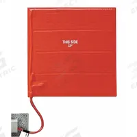 BRISKHEAT Heating Blanket: 232°C Op Temp - Max, 12 in Overall Lg, 6 in Overall Wd, 3/16 in Thick (MPN SRL06121). Key specifications — attr1031118: Controller Required; attr1027707: BRISKHEAT; attr1027710: Metal; attr1027717: Moisture Resistant; attr1027718: Fiberglass-Reinforced Silicone Rubber; attr1027719: No; attr1031117: Grounded; attr1027706: No Backing.