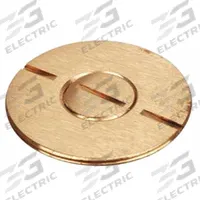 STEEL CITY Floor Plate Plug: Round, Brass, 671/672/78/88, 698. Key specifications — Brand: STEEL CITY; Accessory Type: Floor Plate Plug Insert; Compatible with Manufacturer Model Number: 78; Manufacturer Part Number: 698; Material: Brass; Shape: Round.