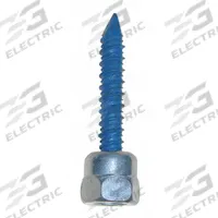 SAMMYS Rod Hanger: 5/16 in Overall Dia, 1 3/4 in Overall Lg, 5/16 in Screw Size, Steel, Screw, 25 PK (MPN 8060925). Key specifications — Drive Type: External Hex; Screw Size: 5/16 in; ICC Approved for Un-Cracked Concrete: No; Seismic Approved: No; Mount Type: Vertical; Brand: SAMMYS; Compatible Material: Concrete; ICC Approved for Cracked Concrete: No.