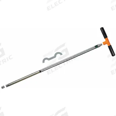AMS Soil Recovery Probe: Nickel Plated 4130 Alloy Steel, Threaded - Soil Probes
