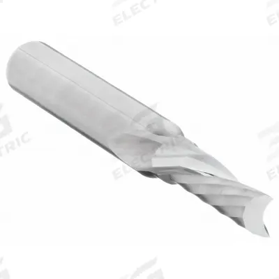 ONSRUD Solid Router Bit: Spiral O-Flute Downcut, 1/8" Cut Dia - Spiral O-Flute Router Bits for Plastics