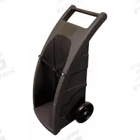 APPROVED VENDOR Cylinder Hand Truck: 250 lb, Flow-Back, Black, Polyethylene, Solid, 46 in Handle Ht (MPN 7301-BK). Key specifications — Brand: APPROVED VENDOR.