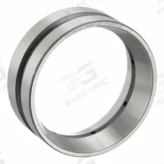 NTN Tapered Roller Bearing Cup: 6 3/8 in OD, 2.437 in Cup Wd, 2.437 in Overall Wd, 52637D. Key specifications — System of Measurement: Inch; Ring Material: Alloy Steel; Manufacturer Part Number: 52637D; Brand: NTN; Compatible Cone Manufacturer Part Number: 52375.