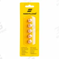 ESAB Plasma Cutting Tip: For ESAB HandyPlasma 60A Torch, 45 A (MPN 0559337002). Key specifications — Manufacturer Part Number: 0559337002; For Plasma Torch Type: Handheld; Brand: ESAB; For Plasma Torch Series (Table): HandyPlasma 60A.