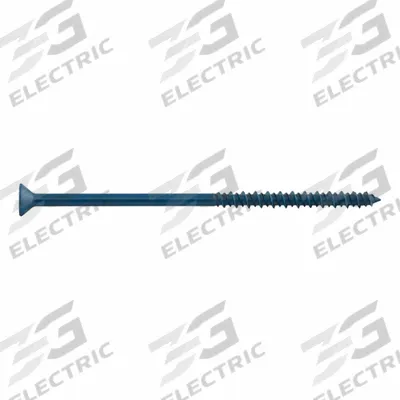 DEWALT Concrete Anchor Screw: 5 in Overall Lg, 3/16 in Dia, Steel, Zinc-Plated - Flat-Head Screw Anchors