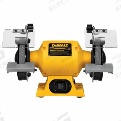 DEWALT Bench Grinder: Fixed Speed, 5/8 hp, 6 in Max Wheel Dia, 3,450 RPM - Fixed-Speed Bench Grinders