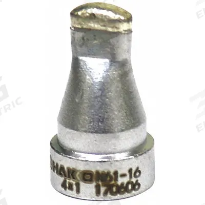 HAKKO Nozzle: Oval, 5.8 mm W - Hakko Desoldering Gun Nozzles