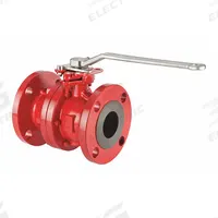 KECKLEY Manual Two-Way Ball Valve: 2 1/2 in, Carbon Steel, Straight, Class 150 Flange, Two-Piece (MPN BVF2RF2FCSRGSL-250). Key specifications — Brand: KECKLEY; Handle: Locking Lever.