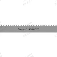 STARRETT Band Saw Blade: Carbide, Advanz(TM) FS, 19 ft 6 in, Variable Cutting Edge, 1 in Blade Wd, 3 (MPN 92552-19-06). Key specifications — attr1211722: 19 ft 6 in; attr1099499: 3.