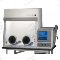 LABCONCO Glove Box: 34 3/8 in Overall Wd, 5 1/4 ft Overall Lg, 45 3/4 in Overall Ht, 2 Ports (MPN 5080110). Key specifications — Includes: Pressure Relief Bubbler; Brand: LABCONCO; Material: Stainless Steel.