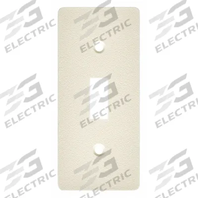 LEGRAND Toggle Switch Cover: CableSmart 40N2, 4 in Wd, 2 in Ht, Plastic - Outlet Box Plates for Multichannel Raceways