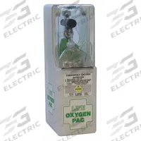 LIFE CORP Emergency Oxygen Unit: 566 L Capacity, 90 min @ 6 lpm, 6 lpm Flow Rate - Max, 1 Settings (MPN LIFE-6FF). Key specifications — Oxygen Supply: 90 min @ 6 lpm; Cylinder Material: Aluminum; Brand: LIFE CORP; Cylinder Type: Refillable.