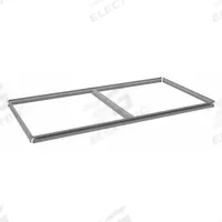 TENNSCO Shelf: 60 in x 30 in, 750 lb Load Capacity, Gray, Shelf (MPN ZBES-6030). Key specifications — Includes: (4) Beams; Shelf Configuration: Single Straight; Color: Gray; Frame Material: Steel; Brand: TENNSCO; Frame Finish: Zinc Plated; Product Type: Shelf.