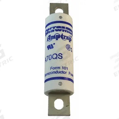 MERSEN Semiconductor Fuse: A70QS Series, Fast-Acting, 35 A, 700 V AC - Fast-Acting Bolt-On Fuses