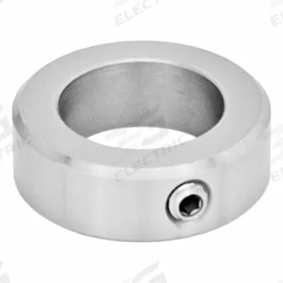JW WINCO Shaft Collar: 1-Piece, Set Screw, 35 mm Bore Dia, 56 mm Collar Outside Dia - Stainless Steel Shaft Collars