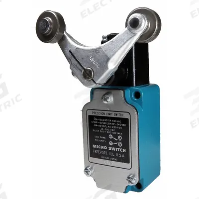 Honeywell Non Plug-In Limit Switch: 30 mm Mounting Hole Vertical Center to Center Distance, LS - Roller Lever-Arm Limit Switches