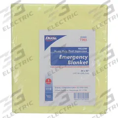 FIRST AID ONLY Rescue Blanket: Yellow, 54 in Wd, 80 in Lg (MPN 22-130). Key specifications — Blanket Material: Foam; Blanket Color: Yellow; Includes: Pouch; Brand: FIRST AID ONLY; Product Type: Rescue Blanket; Compatible Product Type: First Aid.