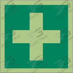 IMO (International Maritime Organization) Safety Sign: Vinyl, Adhesive Sign Mounting, 0.011 in Thick (MPN 486G01). Key specifications — Sign Mounting Style: Adhesive; Retroreflective Grade: Not Retroreflective; Glow In The Dark: Yes.