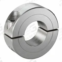 RULAND MANUFACTURING Shaft Collar: 2-Piece, Inch, Round, Clamp-On, 5/8 in Bore Dia, Stainless Steel (MPN SP-10-ST). Key specifications — Brand: RULAND MANUFACTURING.