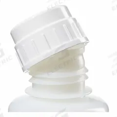 NALGENE Laboratory Bottle: LDPE, 2 fl oz, 60 mL, Natural, 20 mm Screw Closure Size, Closure Included (MPN 2003-0002). Key specifications — Body Color: Natural; Closure Attached: Attached; Brand: NALGENE; Pre-Cleaned: None; Closure Included: Yes.