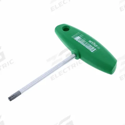 WIHA Torx and Torx Plus Keys: Torx, T27 Tip Size, Steel - T-Shaped Torx & Torx Plus Keys