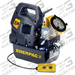 ENERPAC Hydraulic Electric Pump: 10,000 psi Max. Op Pressure, 60 cu in/min Max. Flow Rate, 115V AC (MPN ZU4204BB-Q). Key specifications — attr941810: ZU4204BB-Q; attr941817: 4-Way.