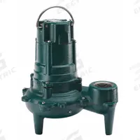 ZOELLER Sewage Ejector Pump: Cast Iron, Three Phase, 1/2 hp, 460V AC, 85 gpm Flow Rate @ 10' of Head (MPN 267-0041). Key specifications — Impeller Material: Thermoplastic; Rated Voltage: 460V AC; Hazardous Location Class: Not Rated; Brand: ZOELLER; Discharge Orientation: Vertical; Switch: Not Included.