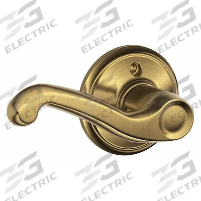 SCHLAGE Door Lockset: Dummy Lever Locksets, Brass