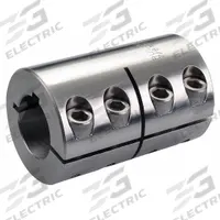 RULAND MANUFACTURING Rigid Shaft Coupling: 50 mm Bore Dia 1, 50 mm Bore Dia 2, Round Keyed, Clamp On (MPN MCLC-50-50-SS). Key specifications — attr870078: RULAND MANUFACTURING.