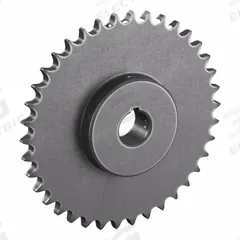 TRITAN Roller Chain Sprocket: 60, For 3/4 in Chain Pitch, 1 7/16 in Bore Dia, 38 Teeth, Steel (MPN 60BS38 X 1 7/16). Key specifications — Brand: TRITAN.