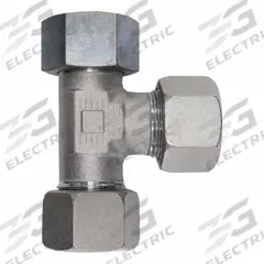 BRENNAN INDUSTRIES Compression Tee Fitting: M18x1.5 x M18x1.5 x M18x1.5 Thread Size, Swivel, D6602 (MPN D6602-L12-L12-L12-SS). Key specifications — Series: D6602; Brand: BRENNAN INDUSTRIES.