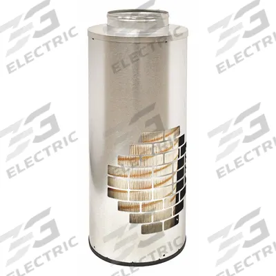 BALDWIN FILTERS Automotive Air Filter: Engine, Round, 9 3/4 in Outside Dia - Bottom - Round/Oval Engine Air Filters