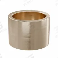 Sleeve Bearing: Bronze, SAE 841, 40 mm Bore, 50 mm OD, 35 mm Lg, 49,938 lb/sq in-fpm Max PV, 5 PK (MPN AAM4050-35B). Key specifications — System of Measurement: Metric; Material Grade: SAE 841; Brand: OILITE.
