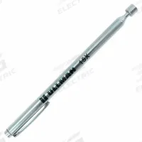 ULLMAN Magnetic Retrieval Tool: 1/2 in Jaw Cap., Mag. Typ. Neodymium, Shft. Typ. Telescoping (MPN NO. 15X). Key specifications — attr1016165: Neodymium; attr1016172: Magnetic Retrieval Tool; attr1004943: ULLMAN; attr1016157: Stainless Steel; attr1016173: Stainless Steel; attr1016174: Telescoping; attr1016161: Magnet; attr1022588: 0 to 4.9 lb.