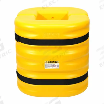 APPROVED VENDOR Column Protector: 10 in (I-Beam)/10 in (Round)/10 in (Square) - Column Protectors with Square Centers