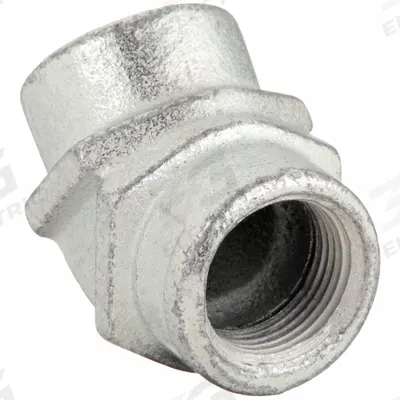 APPLETON ELECTRIC Elbow, 45 Degrees: Iron, Electroplated, 3/4 in Trade Size, Female to Female - 45° Elbows