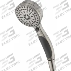 DELTA Handheld Showerhead: Stainless Steel, Stainless Steel, 1.75 gpm Flow Rate, Multi Function (MPN 59424-SS18-PK). Key specifications — Series: Touch-Clean.