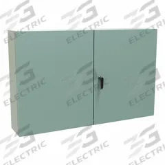 HAMMOND Electrical Enclosure: Steel, 24 in x 48 in x 8 in, NEMA 12/3R, Solid Cover, Hinged (MPN EN4TD24488GY). Key specifications — Brand: HAMMOND; Closure Method: Latches; Knockouts: Not Included.