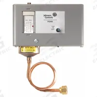 Electronic Lube Oil Pressure Control (MPN P29NC-2C). Key specifications — Brand: JOHNSON CONTROLS; Input Voltage: 240V AC; Product Type: Electronic Lube Oil Pressure Control; Alarm Circuit Included: No; Pressure Set Point: -20.08 in Hg to 100.07604 psi.