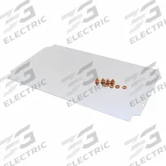 HAMMOND Inner Panel: Back Panel Panel, 15.04 in Overall Ht, 9.13 in Overall Wd, Steel, Galvanized (MPN 1590ZGRP243PL). Key specifications — Panel Style: Back Panel; Brand: HAMMOND; Finish: Galvanized; Manufacturer Part Number: 1590ZGRP243PL; Material: Steel.