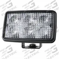 GROTE Led Work Lamp Flood Pattern: Rectangular, Flood, LED, Hardwired, Black, 5 13/16 in Overall Wd (MPN 63741). Key specifications — Housing Color: Black; Brand: GROTE; Electrical Connection: Hardwired.