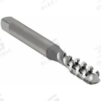 OSG Spiral Flute Tap: #6-32 UNC, H3 / 2B-3B, 2 Flute, Bottoming Chamfer, High Speed Steel (MPN 1412500). Key specifications — attr1299826: H3 / 2B-3B.