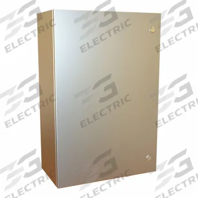 HAMMOND Electrical Enclosure: 316 Stainless Steel, 30 in x 20 in x 10 in, NEMA 12/13/3R/4/4X - Stainless Steel Enclosures