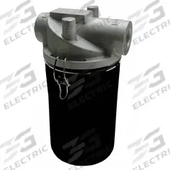 SOLBERG T-Style Inlet Vacuum Filter: 5 micron Rating, 99% Efficiency, 7 in Outside Dia, Carbon Steel (MPN CT-897-100C). Key specifications — attr101190: CT-897-100C; attr101197: 5F242; attr101198: 2EPP1; attr101207: Carbon Steel; attr101193: SOLBERG.