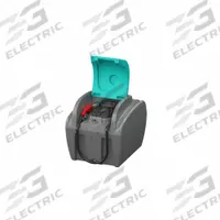 Transfer Tank: Gray, Rectangle, 55 gal Capacity, Polyethylene, 0.188 in Thick (MPN RDU055C10D). Key specifications — For Use With: Diesel Fuel; Brand: ENDURAPLAS.
