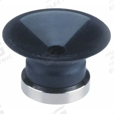 SMC Vacuum Pad: Flat, w/o Adapter, 20 mm Pad Dia, NBR, Black, 50A - Flat Type Automotive & Industrial Vacuum Pads