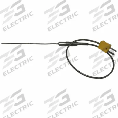 Dayton Thermocouple Probe: -325°F to 2,280°F /-200°C to 1,250°C, Type K, Rounded Tip - Thermocouples for Gas Applications