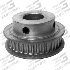 DAYTON Timing Pulley: Curvilinear, Fixed, For 6 mm Belt Wd, 28 Teeth, 3 mm Pitch, Aluminum (MPN 28-3M06-6FA3). Key specifications — Brand: DAYTON; Finish: Clear Anodized; For Belt Series: Powerhouse®.
